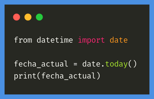 Python datetime: trabajando con fechas