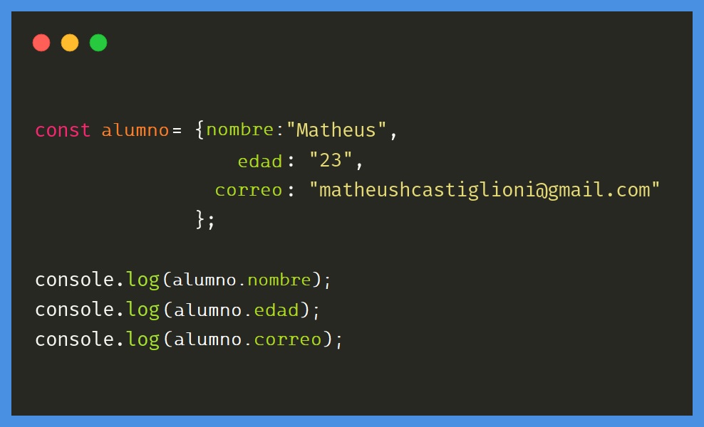 ES6 - Destrucción de objetos