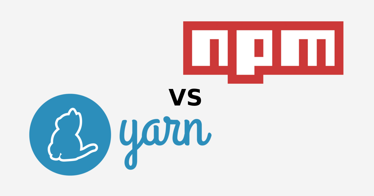 imagem npm vs yarn